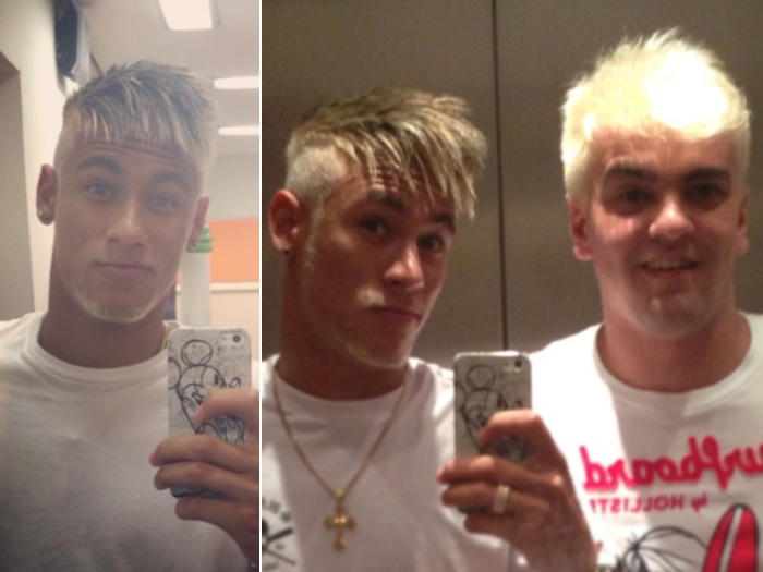 neymar cabelo